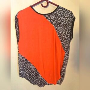 ⭐️Rachel Rachel Roy Color Blocked Sleeveless Top Size 4
